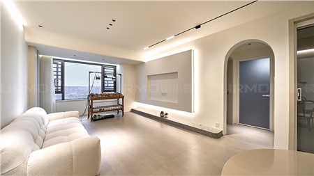 12W裝出100m²現(xiàn)代奶油風(fēng)的家| 長(zhǎng)沙麗爾曼頓全屋高端定制