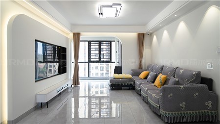 16w搞定現代極簡風的家142m²|長沙麗爾曼頓全屋整裝