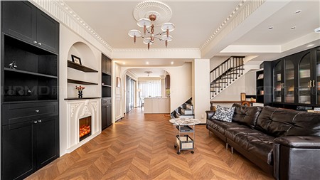 23w打造輕法中古風格的家156m² | 麗爾曼頓全房全屋定制